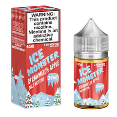 Jam Monster eJuice ICE SALT - Strawmelon Apple Ice - 30ml