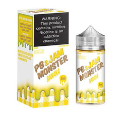 Jam Monster eJuice Synthetic - PB & Banana Jam - 100ml