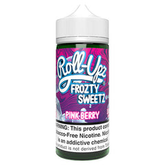 Juice Roll Upz E-Liquid Tobacco-Free Frozty Sweetz - Pink Berry Ice - 100ml