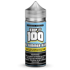 Keep It 100 Synthetic E-Juice - OG Summer Blue - 100ml