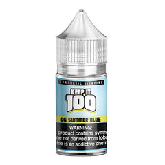 Keep It 100 Synthetic SALTS - OG Summer Blue - 30ml