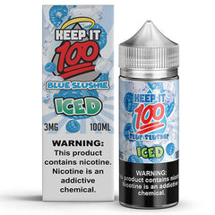 Keep It 100 E-Juice - Blue Slushie ICED - 100ml