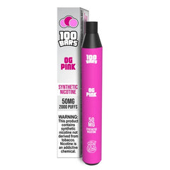 Keep It 100 Synthetic - Disposable Vape Device - OG Pink (10 Pack)