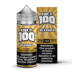 Keep It 100 Synthetic E-Juice - Krunch - 100ml