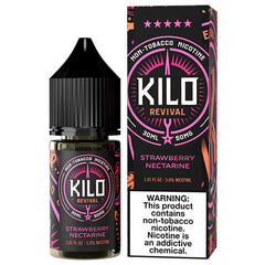 Kilo eLiquids Revival NTN Salts - Strawberry Nectarine - 30ml