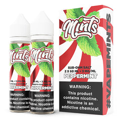 MINTS Vape Co. Tobacco-Free - Peppermint - 2x60ml