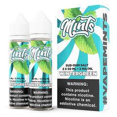 MINTS Vape Co. Tobacco-Free - Wintergreen - 2x60ml