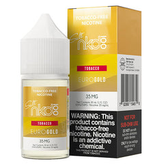 Nkd 100 Tobacco-Free SALTS Tobacco - Euro Gold - 30ml