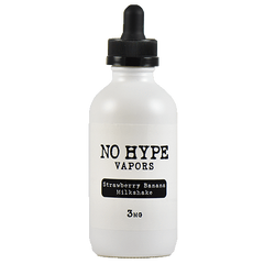 No Hype Vapors - Strawberry Banana Milkshake - 120ml