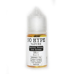 No Hype Vapors SALTS - Butter Pecan Ice-Cream - 30ml