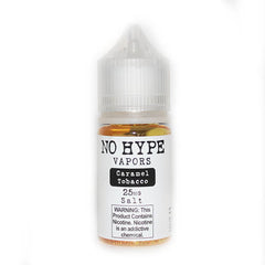 No Hype Vapors SALTS - Caramel Tobacco - 30ml