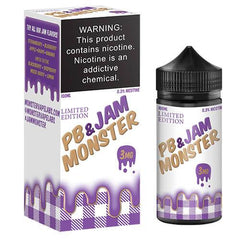 Jam Monster eJuice Synthetic - PB & Grape Jam - 100ml