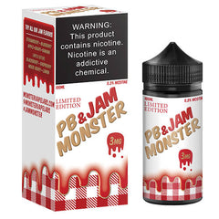 Jam Monster eJuice - PB & Strawberry Jam - 100ml