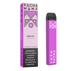 Pachamama Synthetic - Disposable Vape Device - Case of Grape Ice (10 Pack)