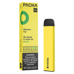 Pachamama SYNthetic 1500 - Disposable Vape Device - Case of Banana Ice (10 Pack)