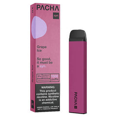 Pachamama SYNthetic 1500 - Disposable Vape Device - Case of Grape Ice (10 Pack)