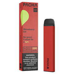 Pachamama SYNthetic 1500 - Disposable Vape Device - Case of Strawberry Ice (10 Pack)