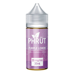 Phrut Tobacco-Free eJuice SALTS - Purple Lemon - 30ml