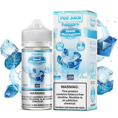 Pod Juice Tobacco-Free - Jewel Mint Sapphire Freeze - 100ml