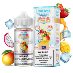 Pod Juice Tobacco-Free - Mango Strawberry Dragonfruit Freeze - 100ml