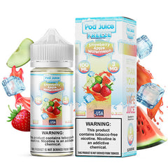 Pod Juice Tobacco-Free - Strawberry Apple Watermelon Freeze - 100ml