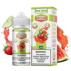 Pod Juice Tobacco-Free - Strawberry Apple Watermelon - 100ml