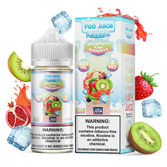 Pod Juice Tobacco-Free - Strawberry Kiwi Pomberry Freeze - 100ml