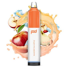 Pod Mesh 5500 Synthetic - Disposable Vape Device - Glacier Fuji Apple (10 Pack)