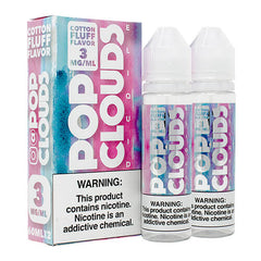 Pop Clouds E-Liquid - Cotton Fluff - 2x60ml