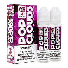 Pop Clouds E-Liquid - Grape Vape - 2x60ml