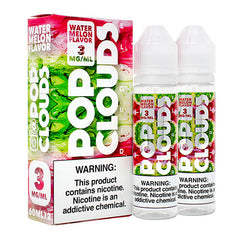 Pop Clouds E-Liquid - Watermelon - 2x60ml