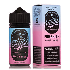 Propaganda E-Liquid Tobacco-Free Hype Collection - Pink & Blue - 100ml