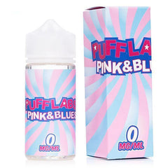 Puff Labs E-Liquid - Pink and Blues - 100ml