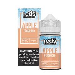 Reds Apple EJuice - Reds Apple Peach ICED - 60ml