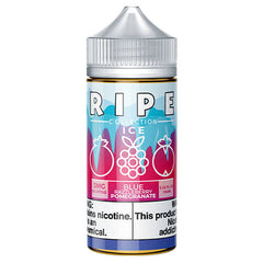 Ripe Collection on Ice by Vape 100 eJuice - Blue Razzleberry Pomegranate On Ice - 100ml