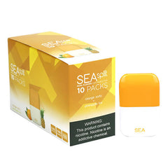 SEA Split - Disposable Pod Device - Orange Soda + Pineapple Ice (10 Pack)