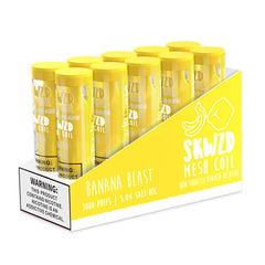 SKWZD - Non-Tobacco Nicotine Disposable Vape Device - Case of Banana Blast (10 Pack)