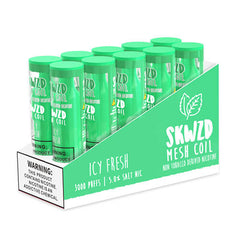 SKWZD - Non-Tobacco Nicotine Disposable Vape Device - Case of Icy Fresh (10 Pack)