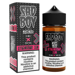 Sadboy E-Liquid Jam Line - Strawberry - 100ml