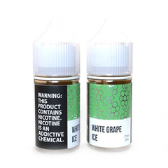 Saucy Salts eJuice - White Grape Ice - 30ml