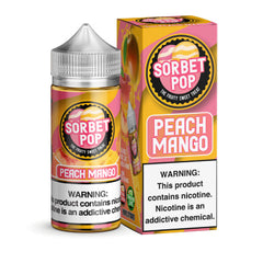 Sorbet Pop eJuice Synthetic - Peach Mango - 100ml