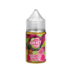 Sorbet Pop eJuice Synthetic SALTS - Pineapple Kiwi Dragon Fruit - 30ml