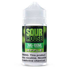 Sour House by The Neighborhood - Sour Apple - 100ml