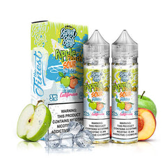 Finest Sweet & Sour Eliquids - Apple Peach Sour on Ice - 2x60ml