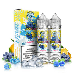 Finest Sweet & Sour Eliquids - Blue Berries Lemon Swirl on Ice - 2x60ml