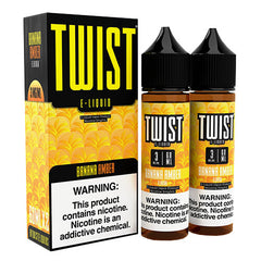 Twist E-Liquids - Banana Amber (Oatmeal Cookie) - 2x60ml