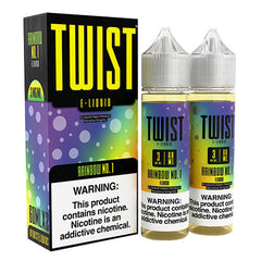 Twist E-Liquids - Rainbow No.1 (Sour Rainbow) - 2x60ml