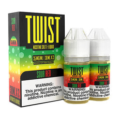 Twist E-Liquids SALTS - Sour Red TWST - 2x30ml