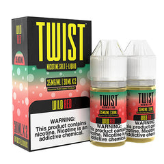 Twist E-Liquids SALTS - Wild Red TWST - 2x30ml