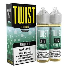 Twist E-Liquids - Menthol No. 1 - 2x60ml